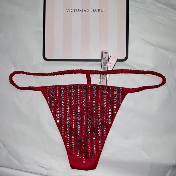 Victoria’s Secret Dream Angels VString Rhinestones (THONG) Panty - Picture 3 of 16